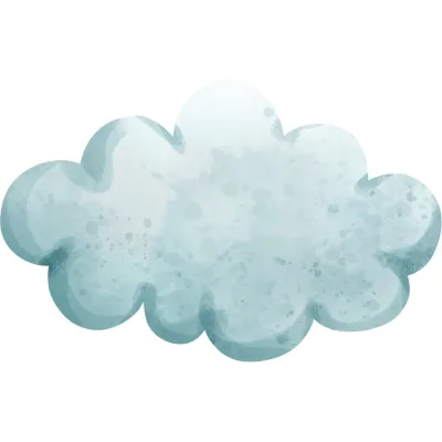 dictados con la letra n - nubes