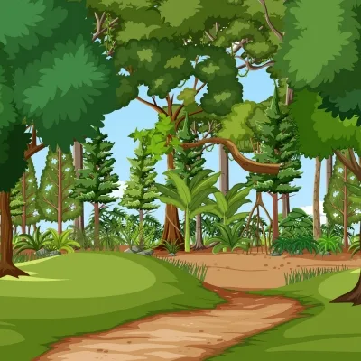 DICTADO PARA EDUCACIÓN INFANTIL DE UN BOSQUE